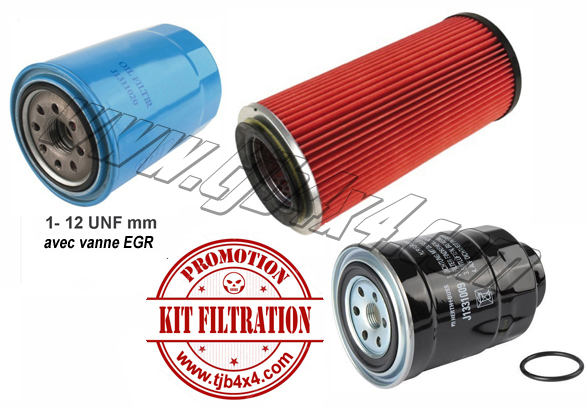 Kit filtration avec EGR